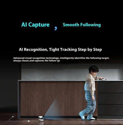 Enabot Air 2 Plus Smart Camera | Stay Connected with Pets & Loved Ones in Real Time