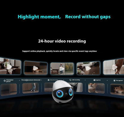 Enabot Air 2 Plus Smart Camera | Stay Connected with Pets & Loved Ones in Real Time