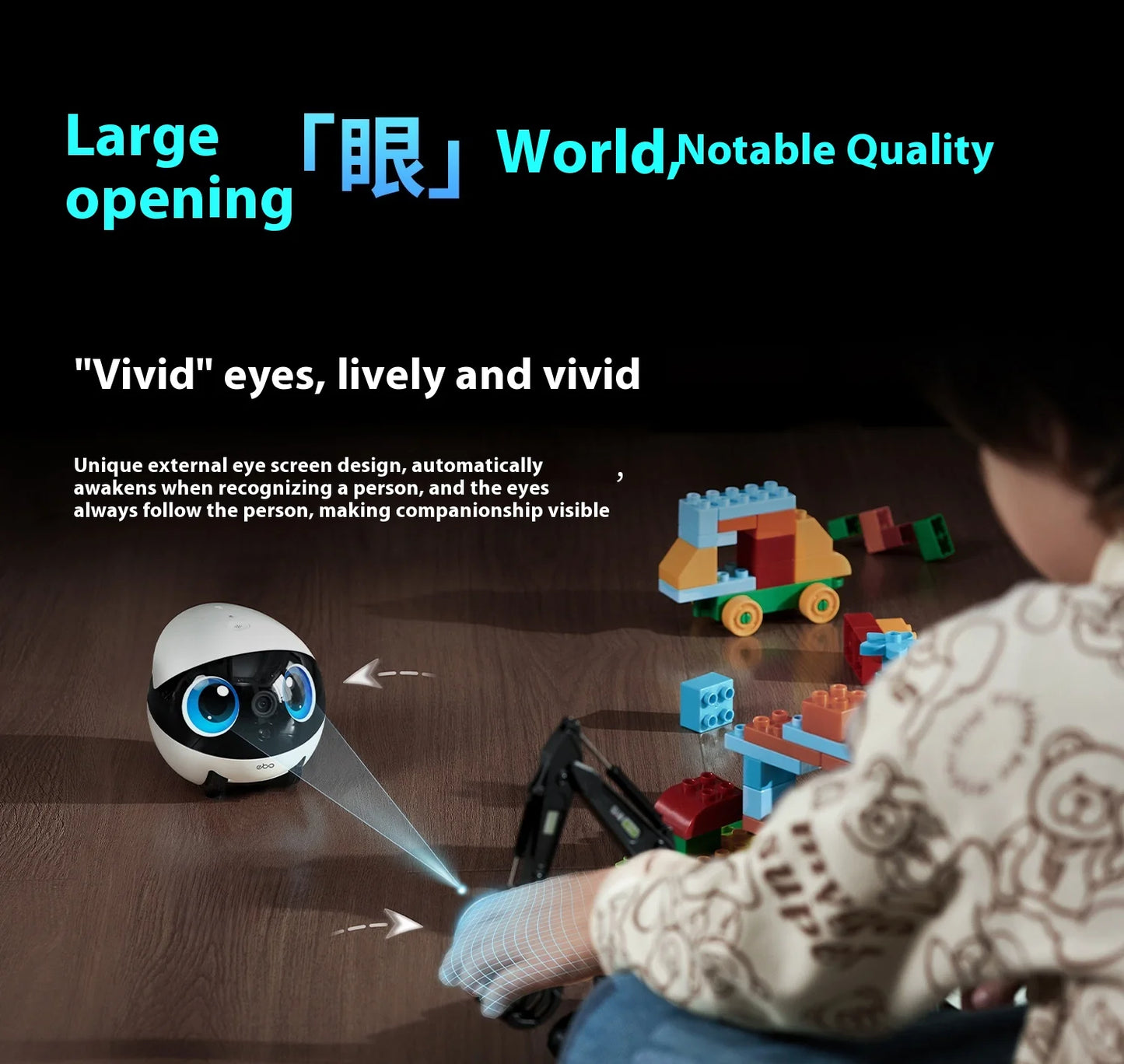 Enabot Air 2 Plus Smart Camera | Stay Connected with Pets & Loved Ones in Real Time