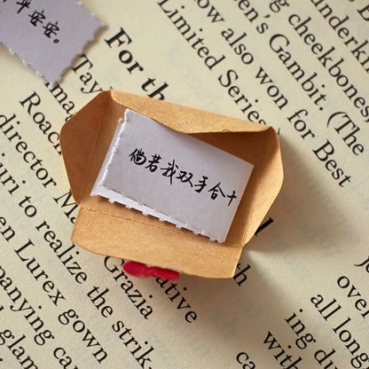 100 Promises/Blessings/To Do Lists Mini Love Letter Set Selfmade Handmade Love Message Paper Handcrafts DIY Surprise Gifts