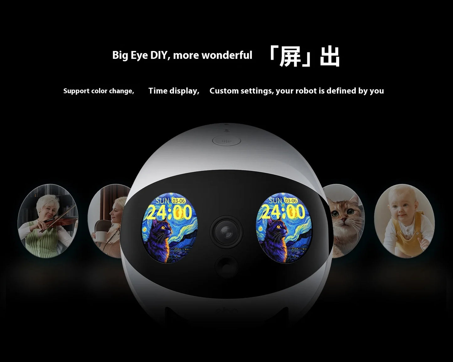 Enabot Air 2 Plus Smart Camera | Stay Connected with Pets & Loved Ones in Real Time