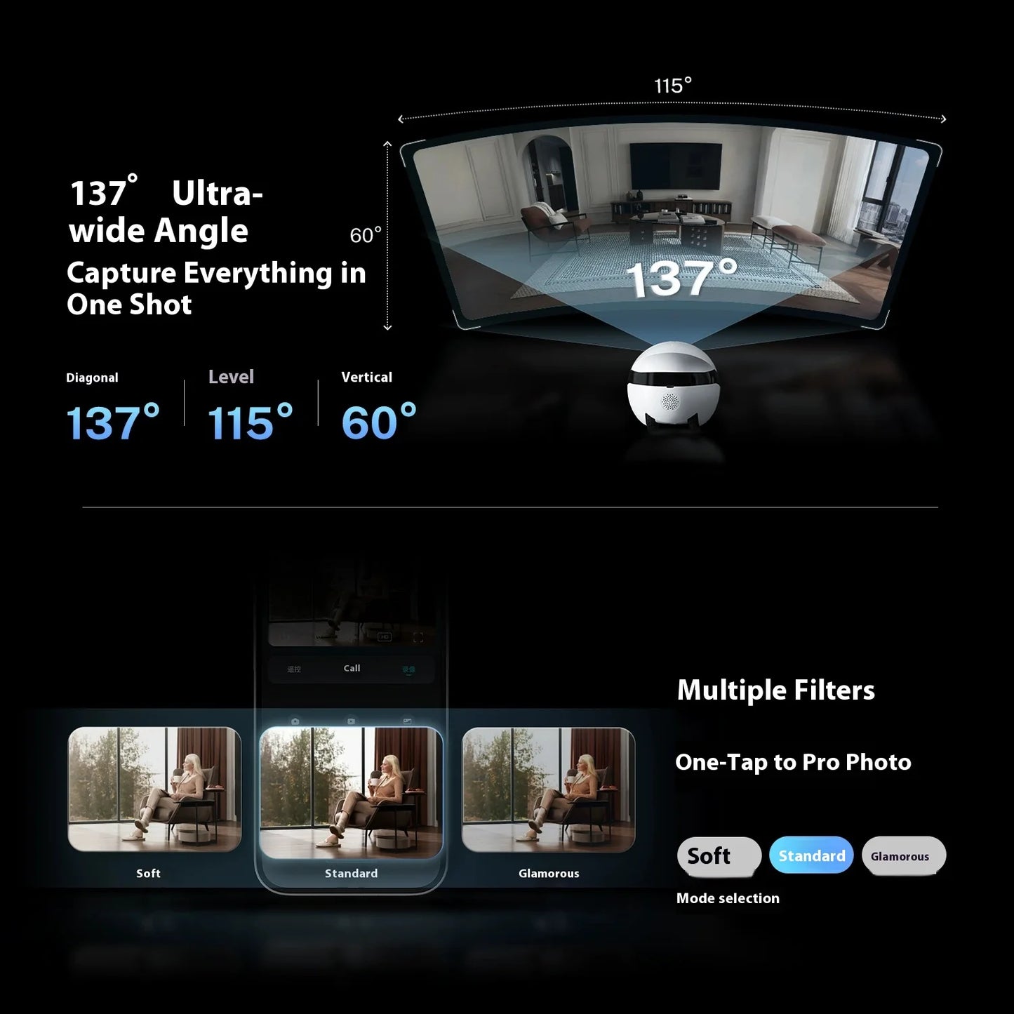 Enabot Air 2 Plus Smart Camera | Stay Connected with Pets & Loved Ones in Real Time