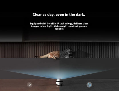 Enabot Air 2 Plus Smart Camera | Stay Connected with Pets & Loved Ones in Real Time