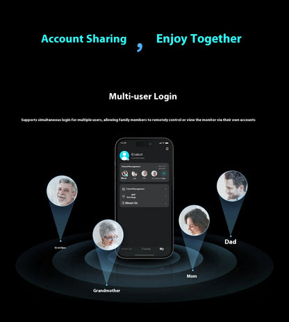 Enabot Air 2 Plus Smart Camera | Stay Connected with Pets & Loved Ones in Real Time