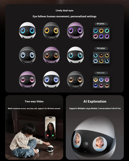 Enabot Air 2 Plus Smart Camera | Stay Connected with Pets & Loved Ones in Real Time